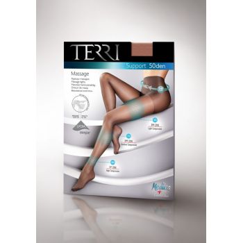 Dres TERRI Support 50 den Natural 5 XXL ieftin