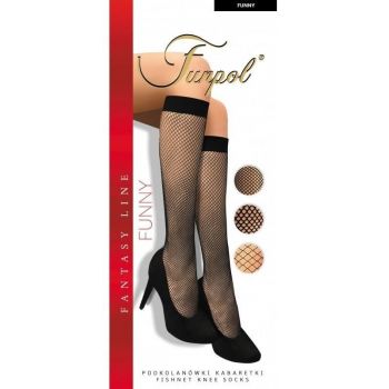 Sosete plasa medie Funpol 3/4 Negru Universal Sosete plasa medie Funpol 3/4 Negru Universal