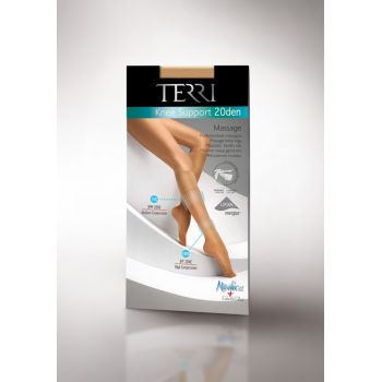 Sosete TERRI 3/4 Support 20 den Natural Universal