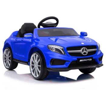 Masinuta electrica pentru copii Mercedes GLA45 AMG Paint Blue de firma originala