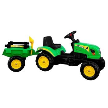 Tractor cu pedale si remorca Branson Green de firma originala