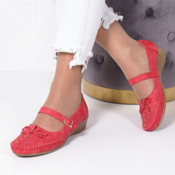 Pantofi comozi Croita rosu Pantofi comozi Croita rosu