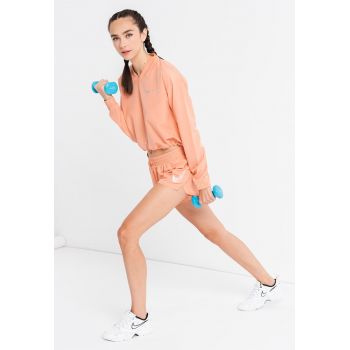 Bluza cu tehnologie Dri-Fit si decolteu in V - pentru alergare Swoosh