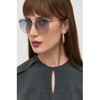 MCQ ochelari de soare femei, culoarea albastru marin de firma originali