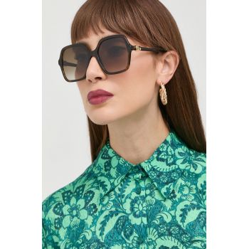 Gucci ochelari de soare femei, culoarea maro de firma originali