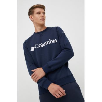 Columbia bluza barbati, culoarea albastru marin, melanj