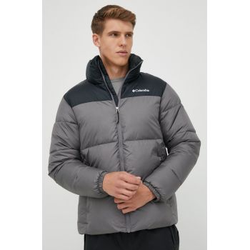 Columbia geacă M P￬t II Jacket bărbați, culoarea gri, de iarnă 2025821 ieftina