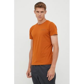 Columbia tricou sport Sun Trek culoarea portocaliu, neted