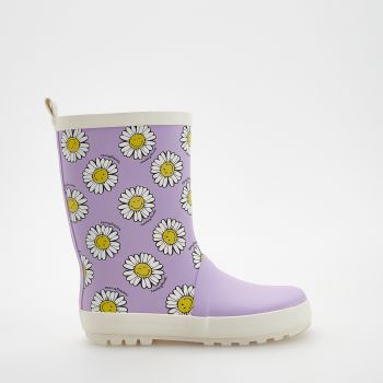 Reserved - Cizme de cauciuc SmileyWorld®, albe - Violet Reserved - Cizme de cauciuc SmileyWorld®, albe - Violet