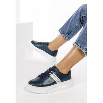 Pantofi piele Minorsa Navy