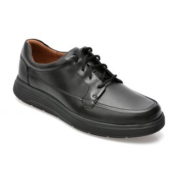 Pantofi CLARKS negri, UNABEA, din piele naturala Pantofi CLARKS negri, UNABEA, din piele naturala