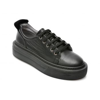 Pantofi GRYXX negri, 221602, din piele naturala Pantofi GRYXX negri, 221602, din piele naturala