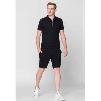 Jack & Jones - Set de tricoou si pantaloni scurti sport cu detaliu logo Franco