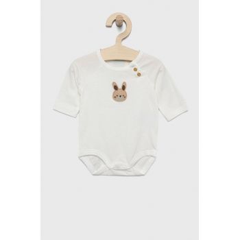 United Colors of Benetton body din bumbac pentru bebelusi