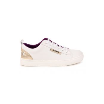 Pantofi sport cu garnituri din piele Pantofi sport cu garnituri din piele