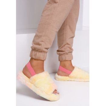 Papuci cu blanita Burano V2 Multicolori ieftini