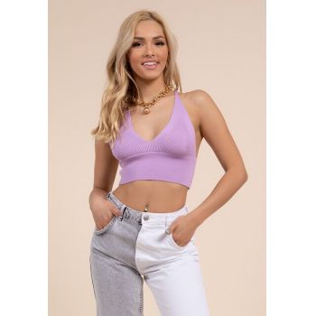 Crop top dama Maristela mov