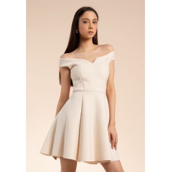 Rochie scurta Danusia Bej de firma originala