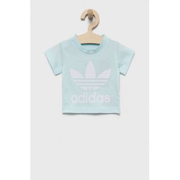 adidas Originals tricou de bumbac pentru copii cu imprimeu