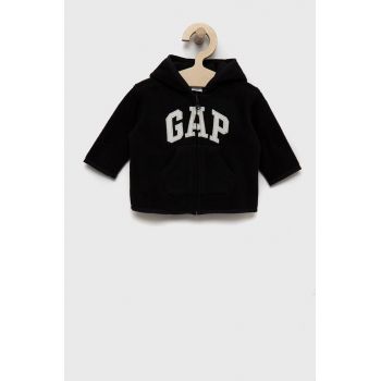 GAP bluza copii culoarea negru, cu imprimeu