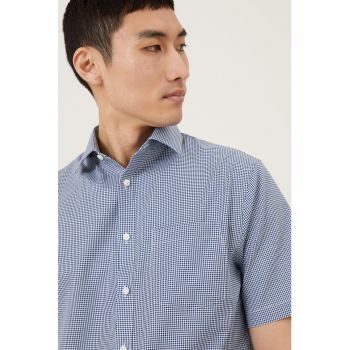 Camasa din bumbac cu model gingham