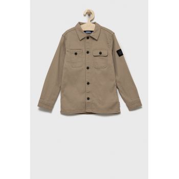 Jack & Jones camasa copii culoarea bej