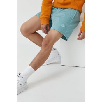 Superdry pantaloni scurti barbati, culoarea turcoaz