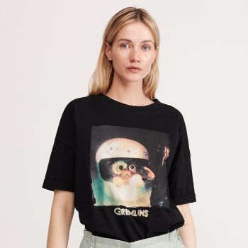 Reserved - Tricou Gremlins - Negru