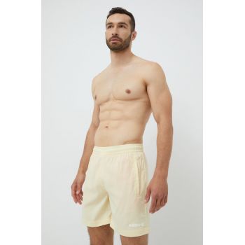 adidas Originals pantaloni scurti de baie culoarea galben ieftin