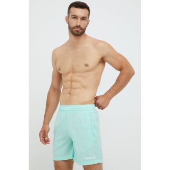 adidas Originals pantaloni scurti de baie culoarea turcoaz