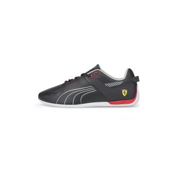 Pantofi sport de piele ecologica cu detalii contrastante Ferrari A3rocat