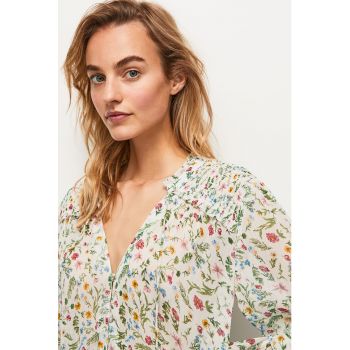 Camasa cu imprimeu floral Gulsen