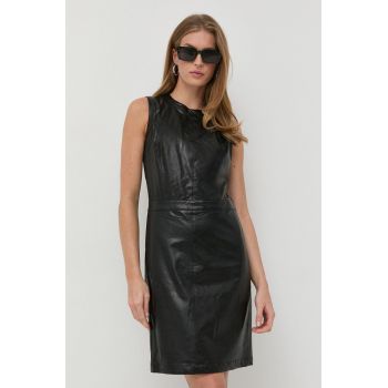 MICHAEL Michael Kors rochie culoarea negru, mini, mulata de firma originala