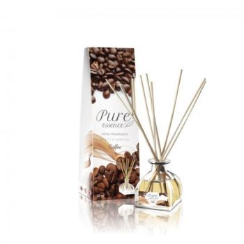 Difuzor cu betisoare parfumate Pure Essence, Cafea, Revers, 50 ml