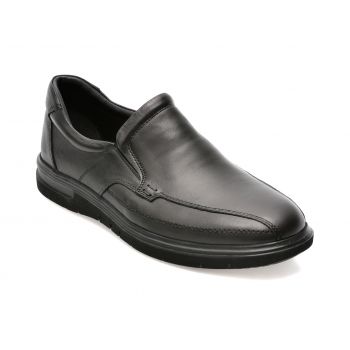 Pantofi OTTER negri, 2803, din piele naturala Pantofi OTTER negri, 2803, din piele naturala