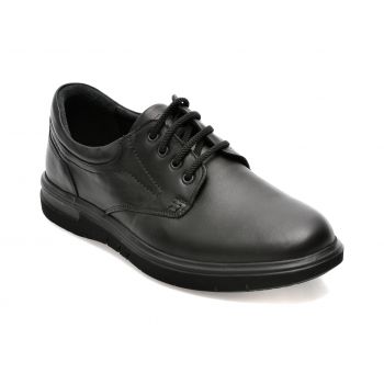 Pantofi OTTER negri, 2804, din piele naturala Pantofi OTTER negri, 2804, din piele naturala