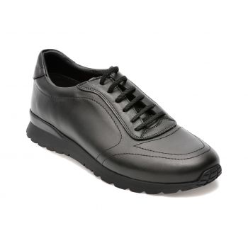 Pantofi OTTER negri, 54521, din piele naturala Pantofi OTTER negri, 54521, din piele naturala