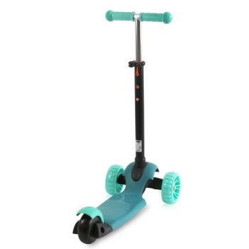 Trotineta Lorelli cu sezut,spatar si maner parental Draxter Mint Green Trotineta Lorelli cu sezut,spatar si maner parental Draxter Mint Green