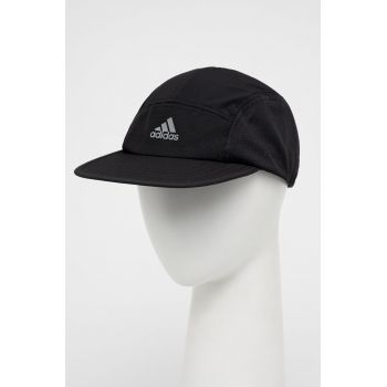 adidas Performance sapca culoarea negru, neted