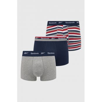 Reebok boxeri barbati, culoarea albastru marin de firma originali