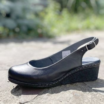 Sandale piele naturala 006 negru