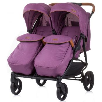 Carucior gemeni Chipolino Passo Doble lilac