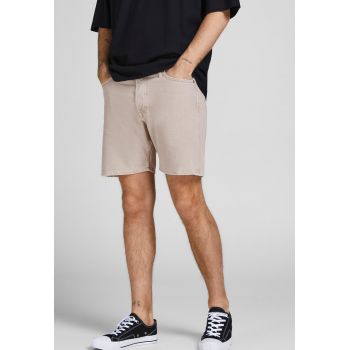 Jack & Jones - Pantaloni scurti de denim cu nasturi