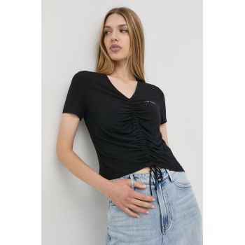 Miss Sixty tricou femei, culoarea negru