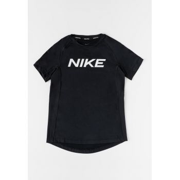Tricou cu tehnologie Dri Fit si imprimeu logo - pentru antrenament Pro