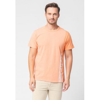 Tricou de bumbac cu imprimeu logo