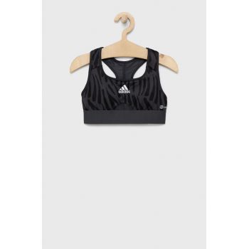adidas Performance sutien sport fete HD4354 culoarea negru