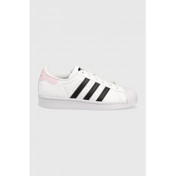 adidas Originals sneakers pentru copii Superstar J culoarea alb GY9320