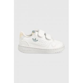 adidas Originals sneakers pentru copii culoarea alb