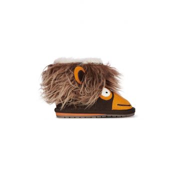 Emu Australia cizme de zapada din piele intoarsa Orangutan Walker culoarea maro ieftina